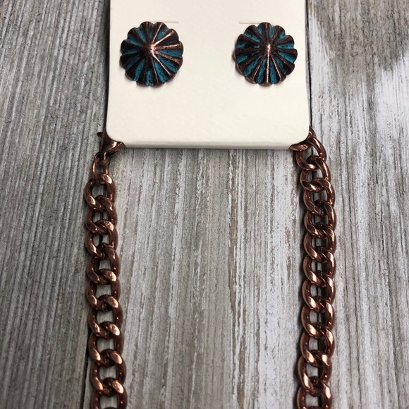 Boho Necklace & Earring Set - Picture 2 of 5